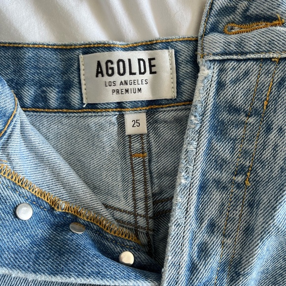 Agolde Parker Shorts - Picture 3 of 4